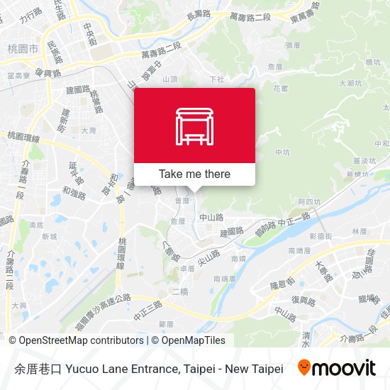 余厝巷口 Yucuo Lane Entrance地圖