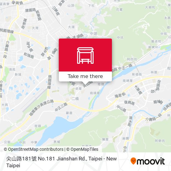 尖山路181號 No.181 Jianshan Rd. map