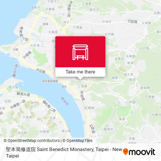 聖本篤修道院 Saint Benedict Monastery地圖