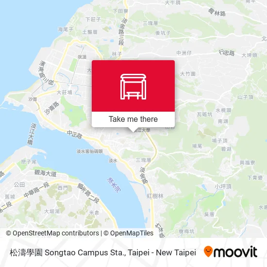 松濤學園 Songtao  Campus Sta. map