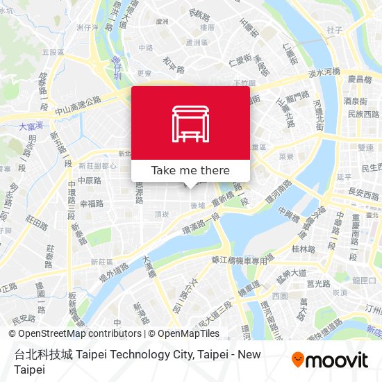 台北科技城 Taipei Technology City map