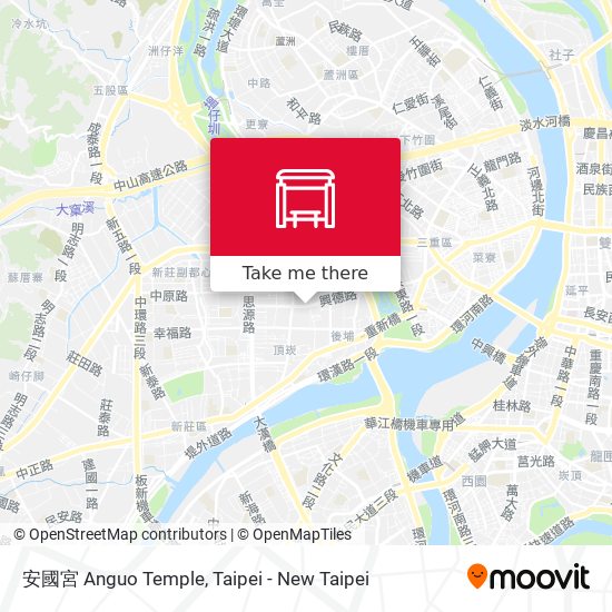 安國宮 Anguo Temple地圖