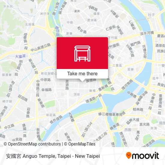 安國宮 Anguo Temple地圖