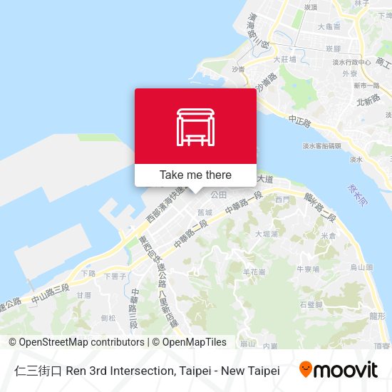仁三街口 Ren 3rd Intersection map