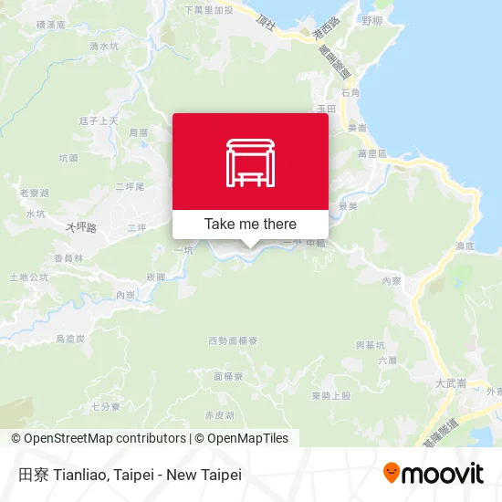 田寮 Tianliao map