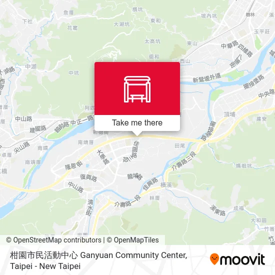 柑園市民活動中心 Ganyuan Community Center地圖