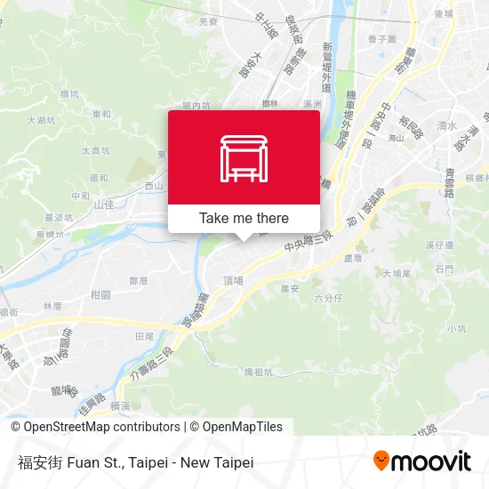 福安街 Fuan St.地圖
