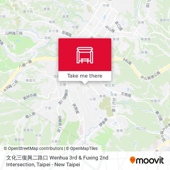 文化三復興二路口 Wenhua 3rd & Fuxing 2nd Intersection地圖