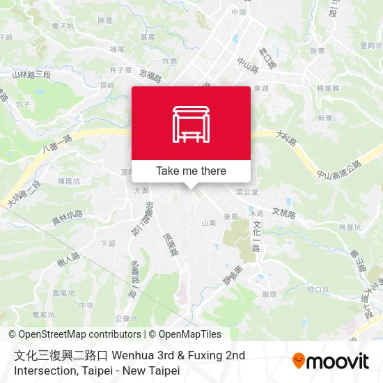 文化三復興二路口 Wenhua 3rd & Fuxing 2nd Intersection地圖