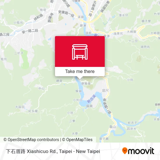 下石厝路 Xiashicuo Rd. map