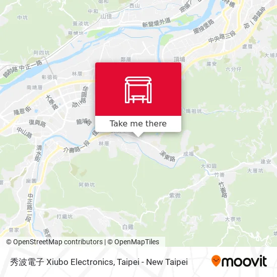 秀波電子 Xiubo Electronics地圖