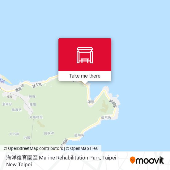 海洋復育園區 Marine Rehabilitation Park地圖