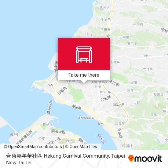 合康嘉年華社區 Hekang Carnival Community map