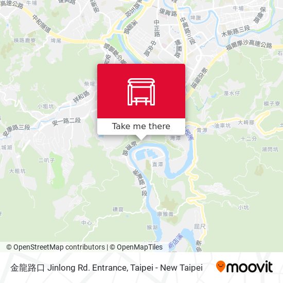 金龍路口 Jinlong Rd. Entrance map