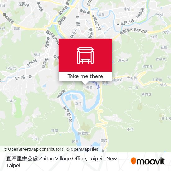 直潭里辦公處 Zhitan Village Office map