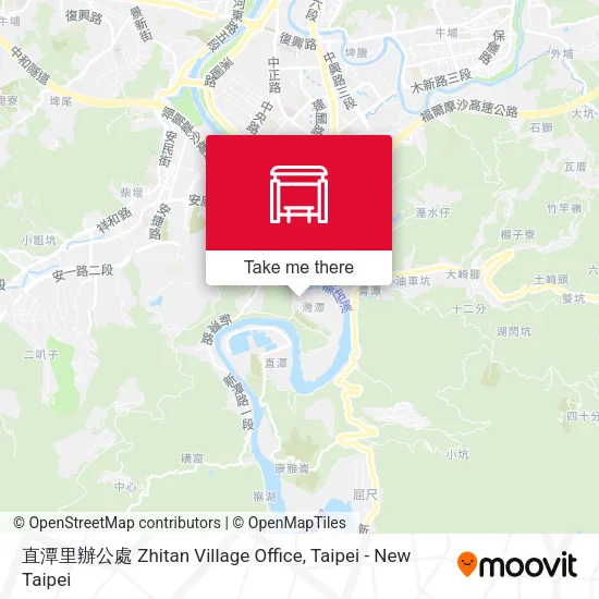 直潭里辦公處 Zhitan Village Office map