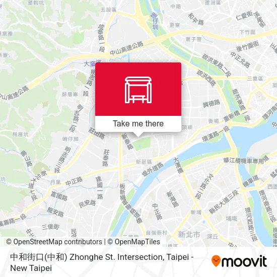 中和街口(中和) Zhonghe St. Intersection地圖