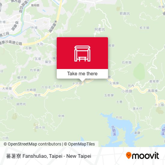 蕃薯寮 Fanshuliao地圖