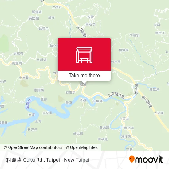 粗窟路 Cuku Rd. map