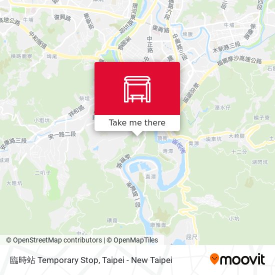 臨時站 Temporary Stop map