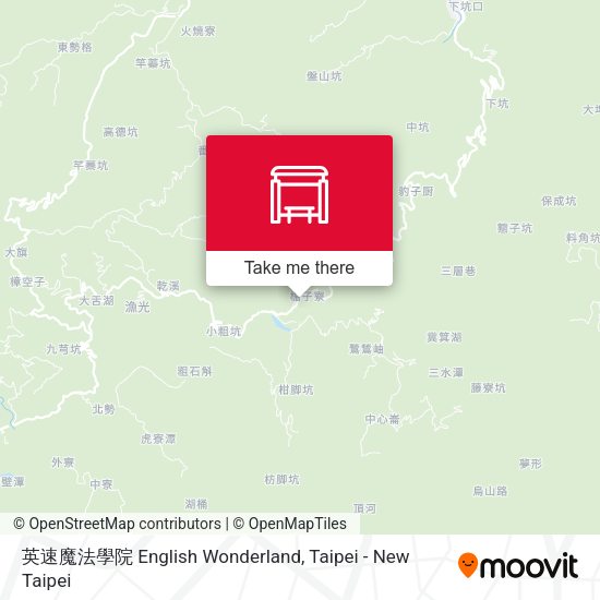 英速魔法學院 English Wonderland map