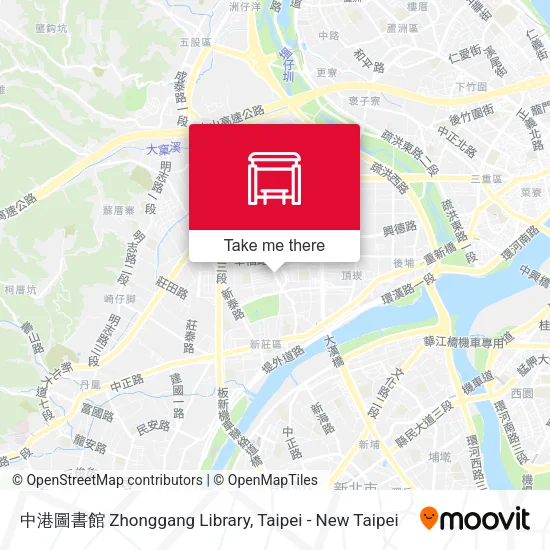 中港圖書館 Zhonggang Library map