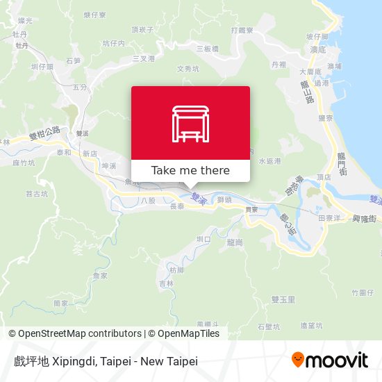戲坪地 Xipingdi map