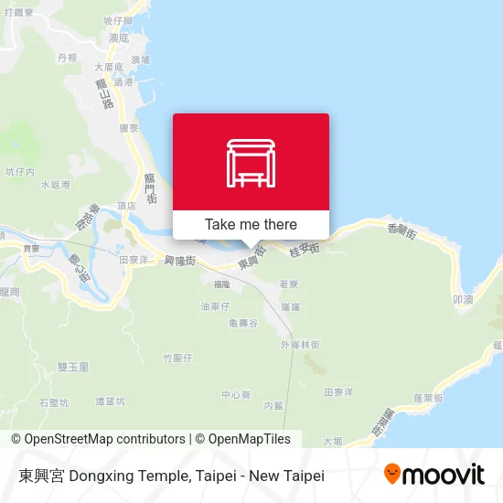 東興宮 Dongxing Temple map