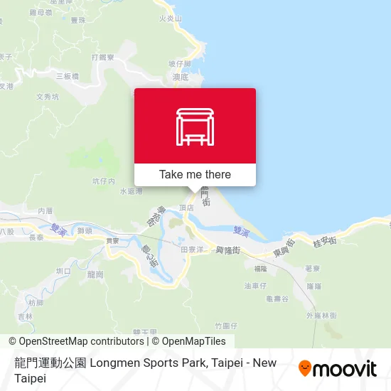 龍門運動公園 Longmen Sports Park map