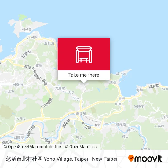 悠活台北村社區 Yoho Village map