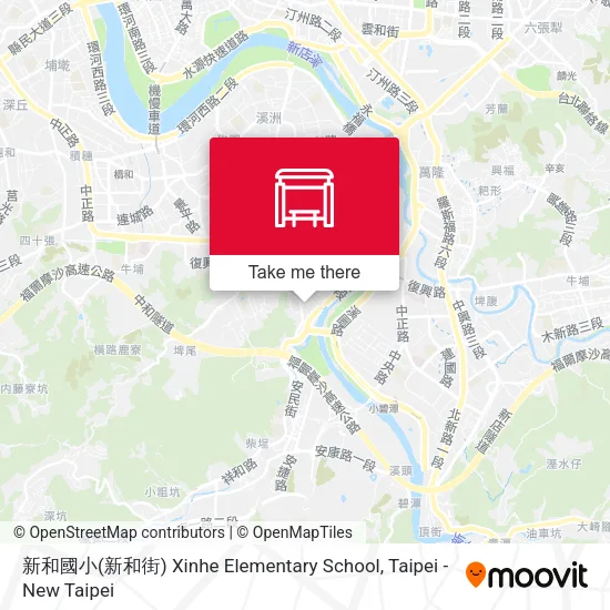 新和國小(新和街) Xinhe Elementary School地圖