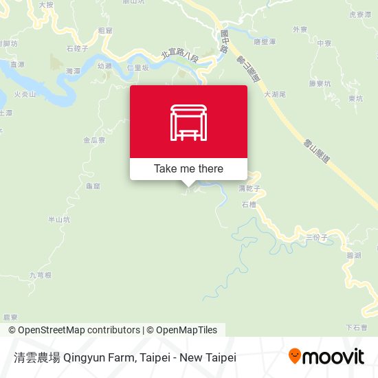 清雲農場 Qingyun Farm map