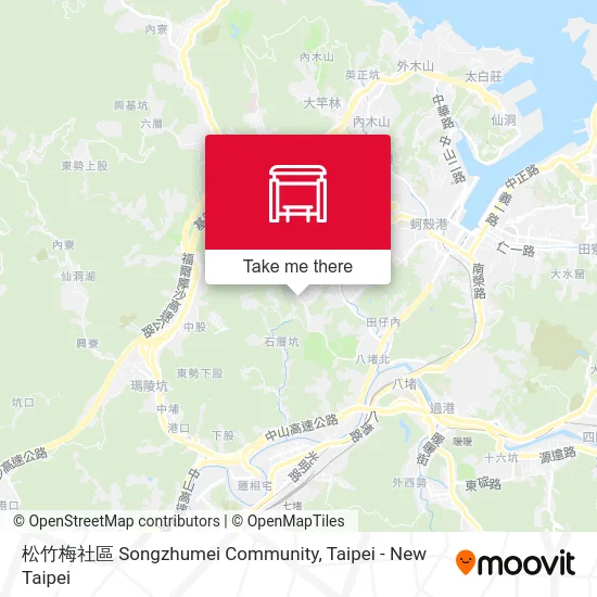 松竹梅社區 Songzhumei Community map
