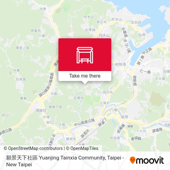 願景天下社區 Yuanjing Tainxia Community map