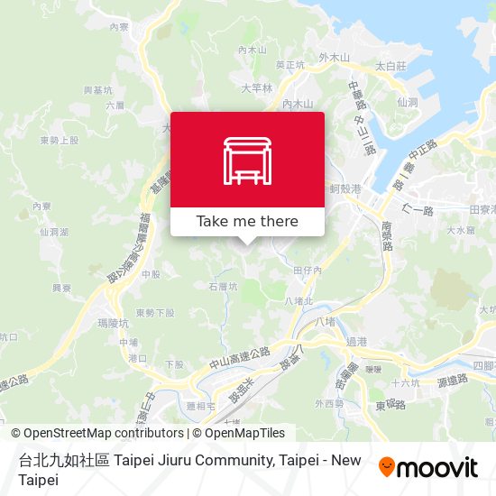 台北九如社區 Taipei Jiuru Community map