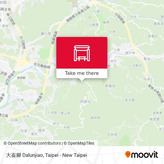 大崙腳 Dalunjiao地圖