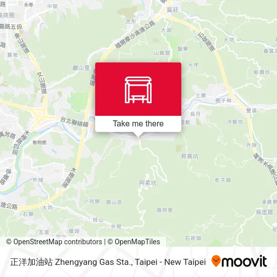 正洋加油站 Zhengyang Gas Sta. map