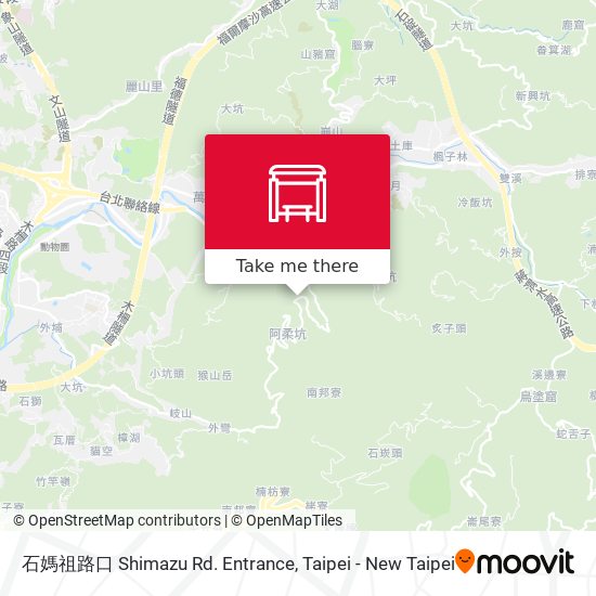 石媽祖路口 Shimazu Rd. Entrance map