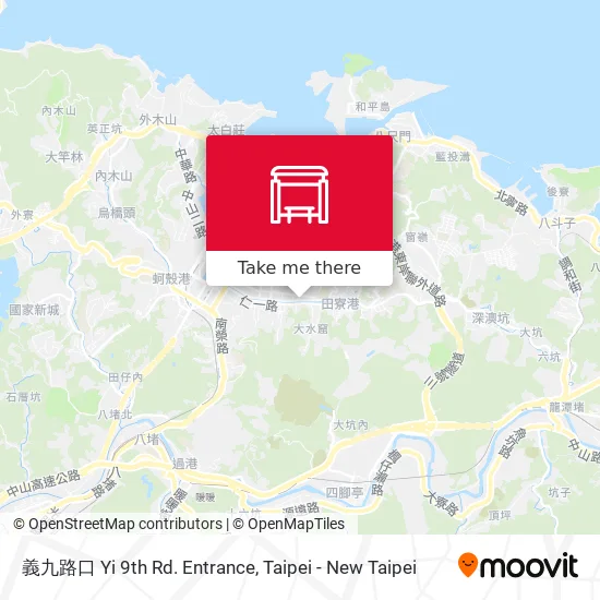 義九路口 Yi 9th Rd. Entrance map