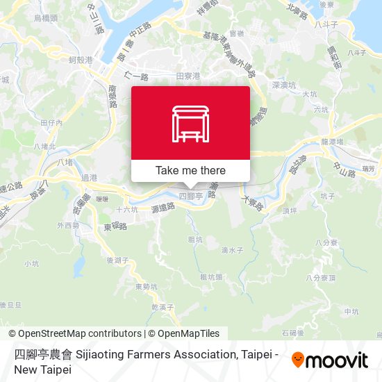 四腳亭農會 Sijiaoting Farmers Association map