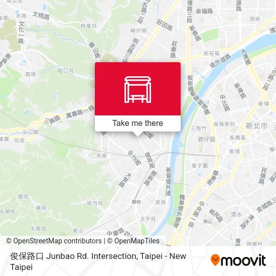 俊保路口 Junbao Rd. Intersection地圖