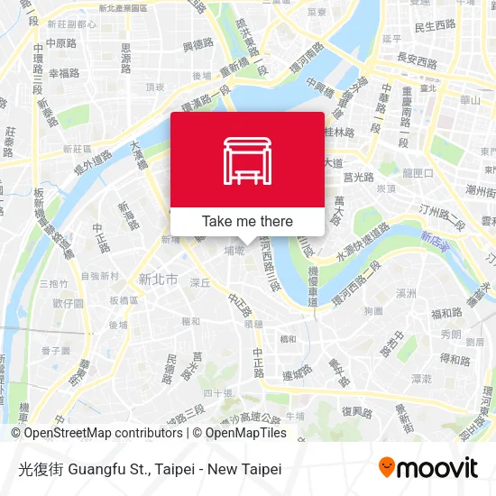 光復街 Guangfu St. map