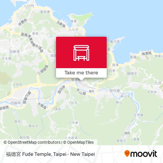 福德宮 Fude Temple地圖