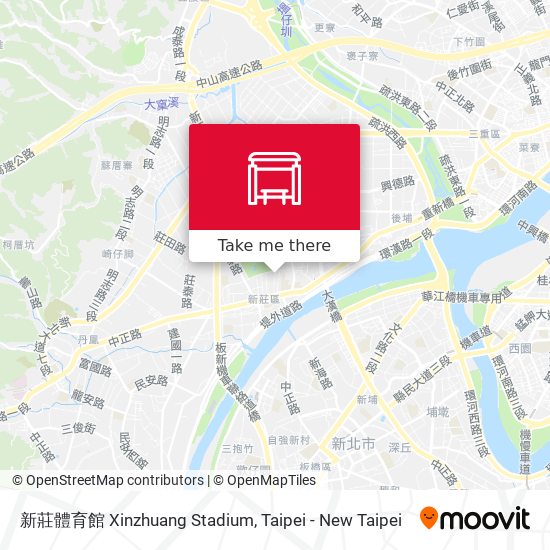 新莊體育館 Xinzhuang Stadium map