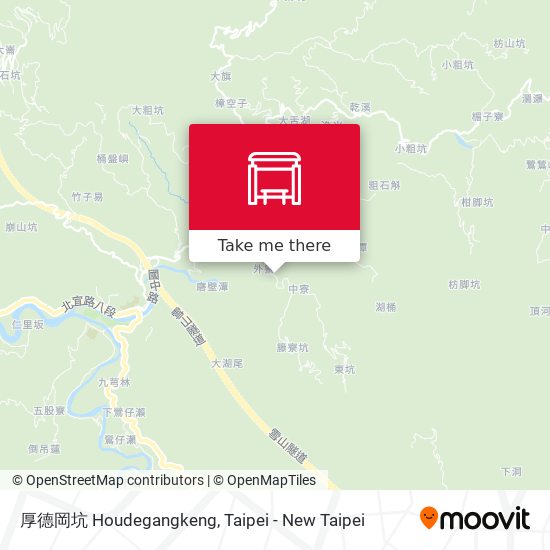 厚德岡坑 Houdegangkeng地圖