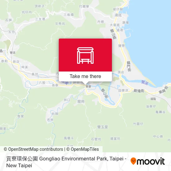 貢寮環保公園 Gongliao Environmental Park地圖