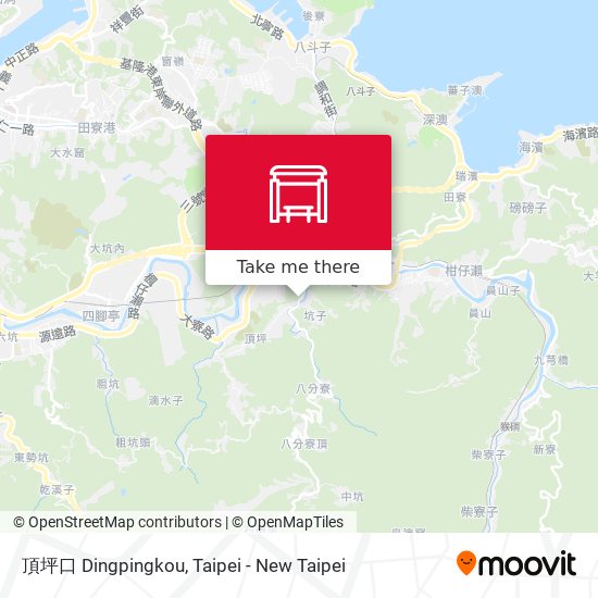 頂坪口 Dingpingkou map