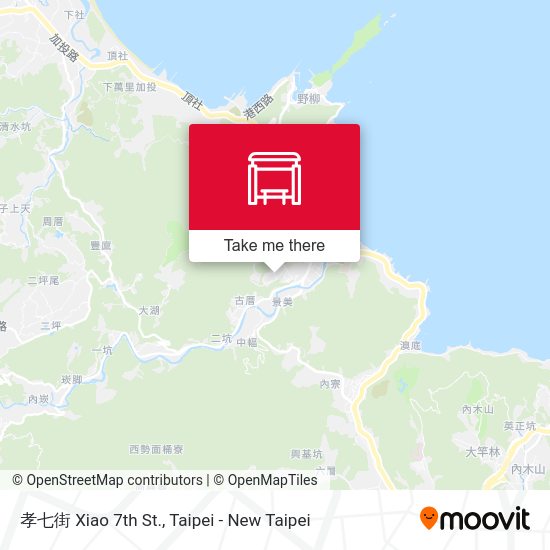孝七街 Xiao 7th St. map