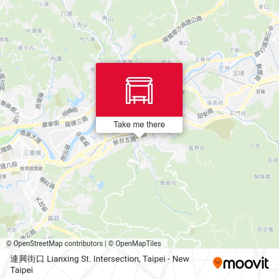 連興街口 Lianxing St. Intersection map