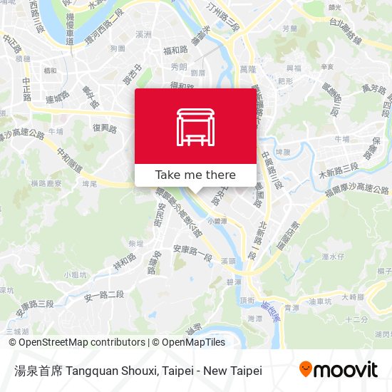 湯泉首席 Tangquan Shouxi地圖